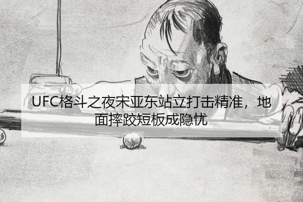 UFC格斗之夜宋亚东站立打击精准，地面摔跤短板成隐忧